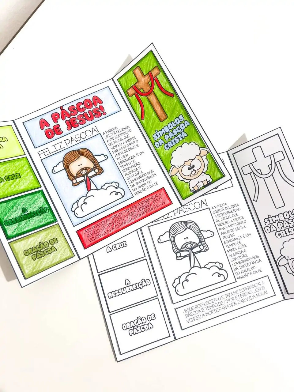 Lapbook Páscoa Cristã – Ensino Lúdico e Interativo! - Imagem 4