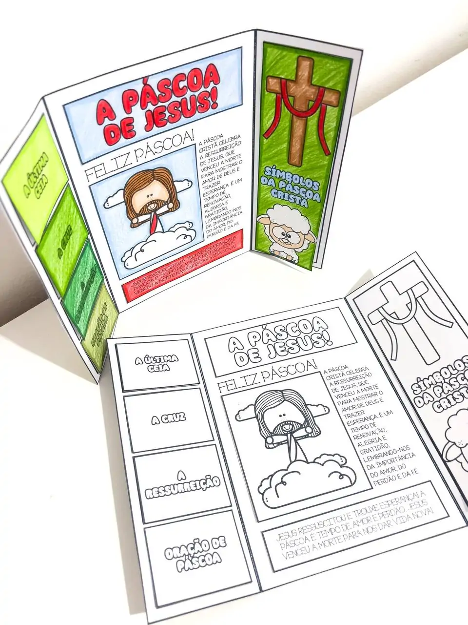 Lapbook Páscoa Cristã – Ensino Lúdico e Interativo! - Imagem 5