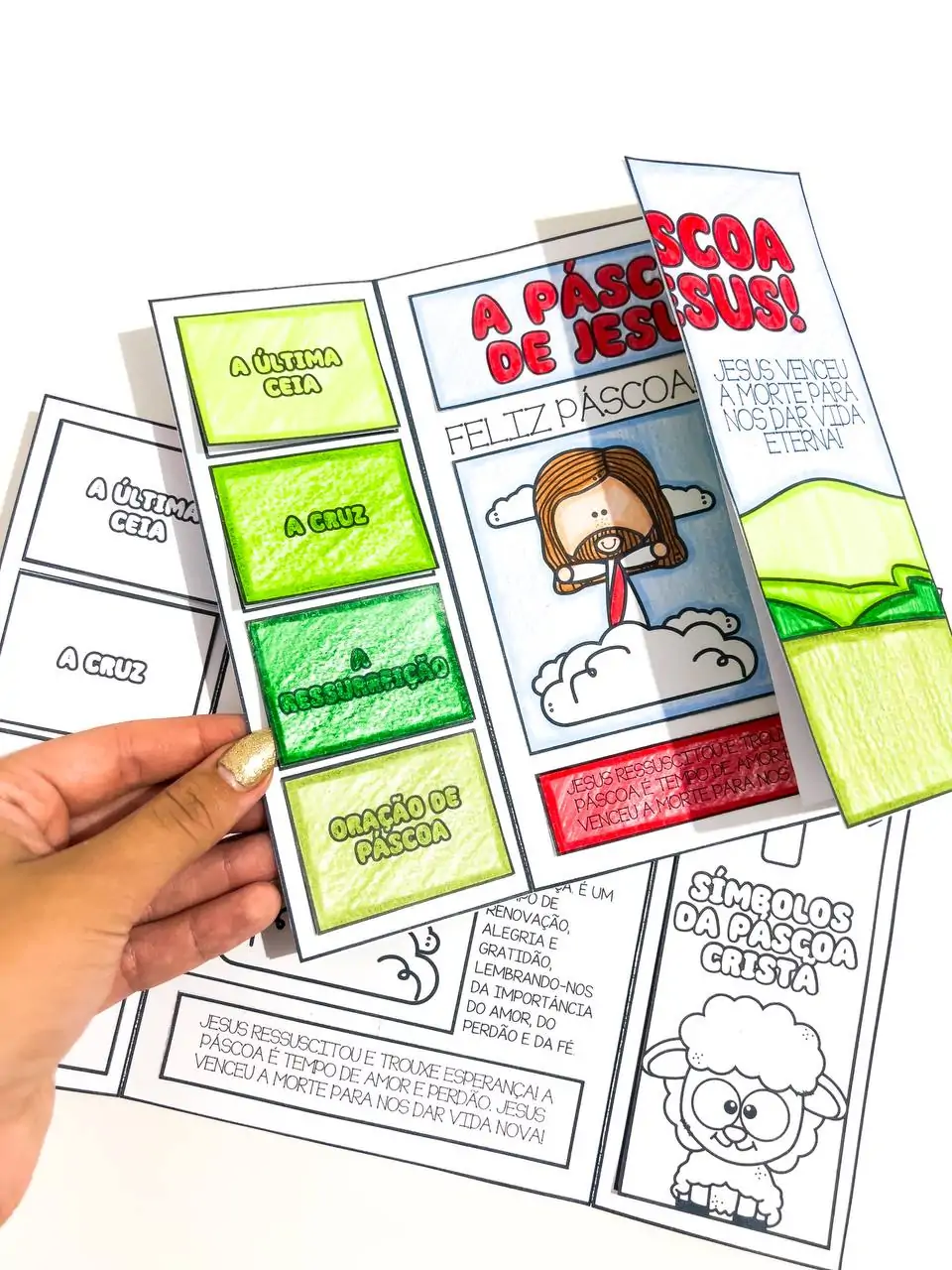 Lapbook Páscoa Cristã – Ensino Lúdico e Interativo!