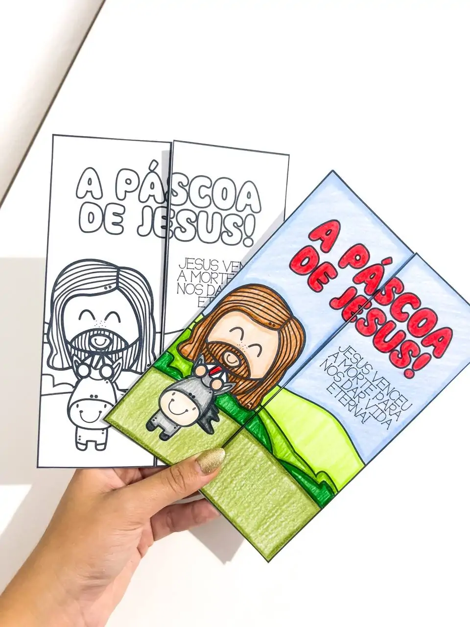 Lapbook Páscoa Cristã – Ensino Lúdico e Interativo! - Imagem 7