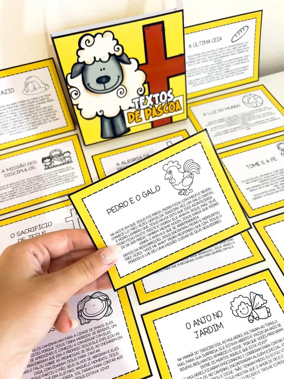 Páscoa Cristã – Material Pedagógico Especial! - Imagem 6