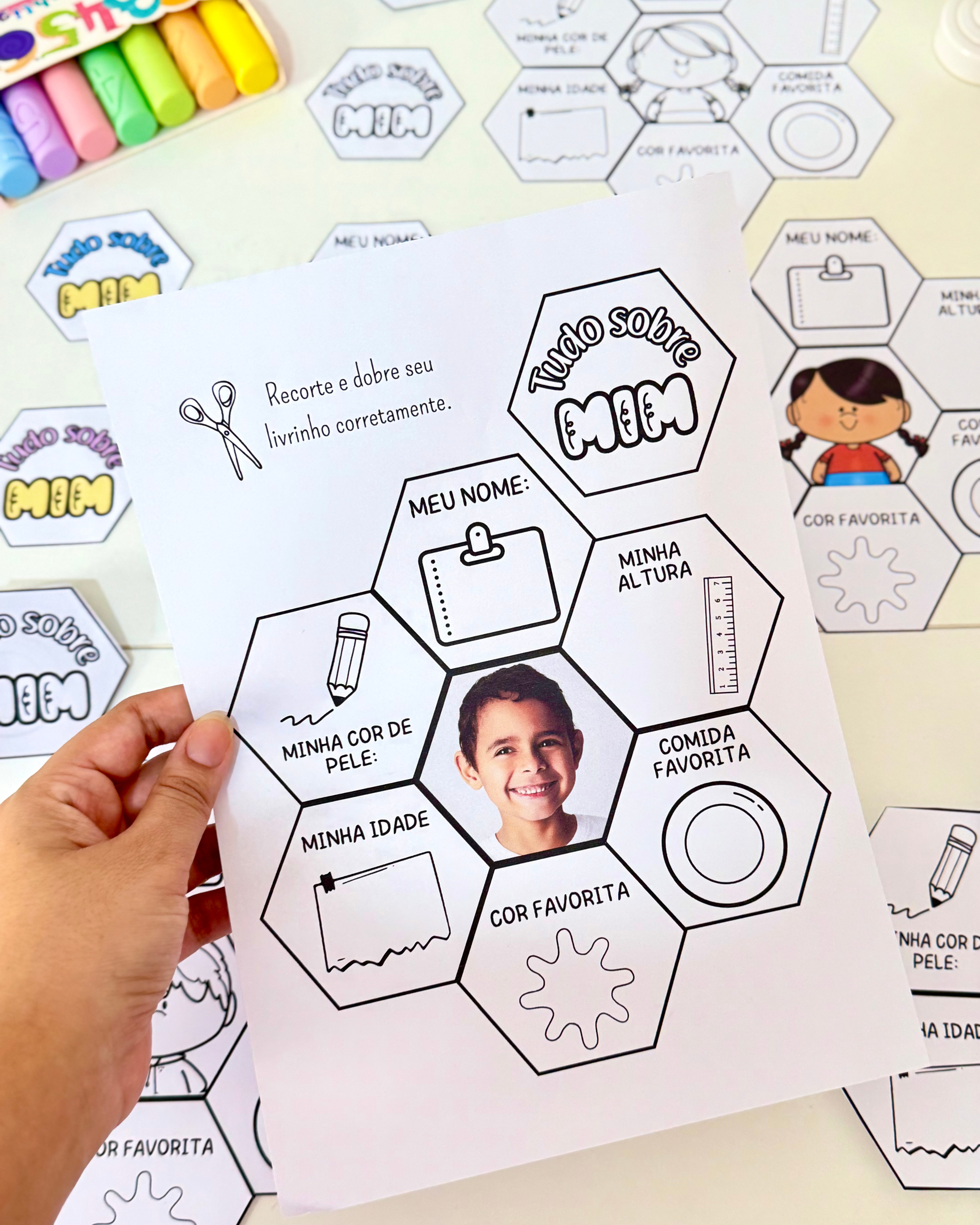 Lapbook "Tudo Sobre Mim" – Identidade na Educação Infantil! - Imagem 5