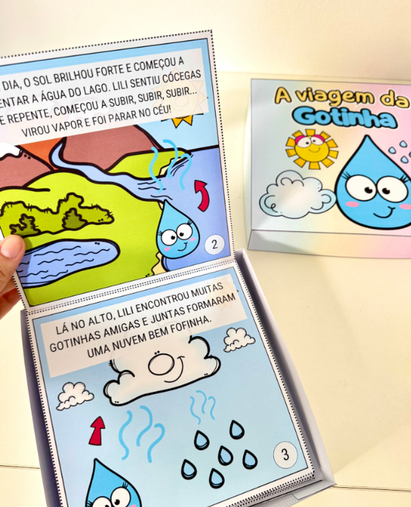 História na Caixa - A Viagem da Gotinha "Água" - Imagem 4