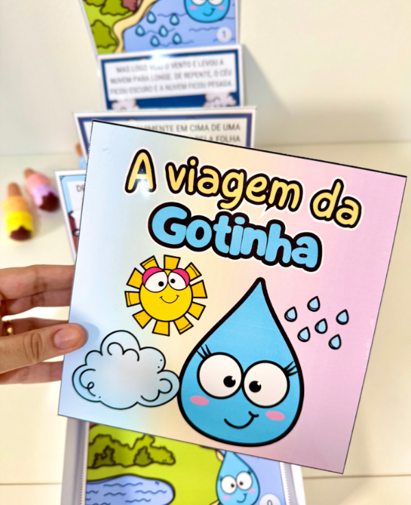 História na Caixa - A Viagem da Gotinha "Água" - Imagem 5