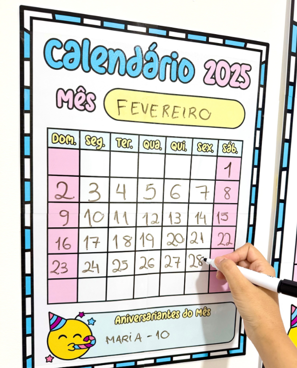 Calendário Coletivo 2025 - Imagem 5