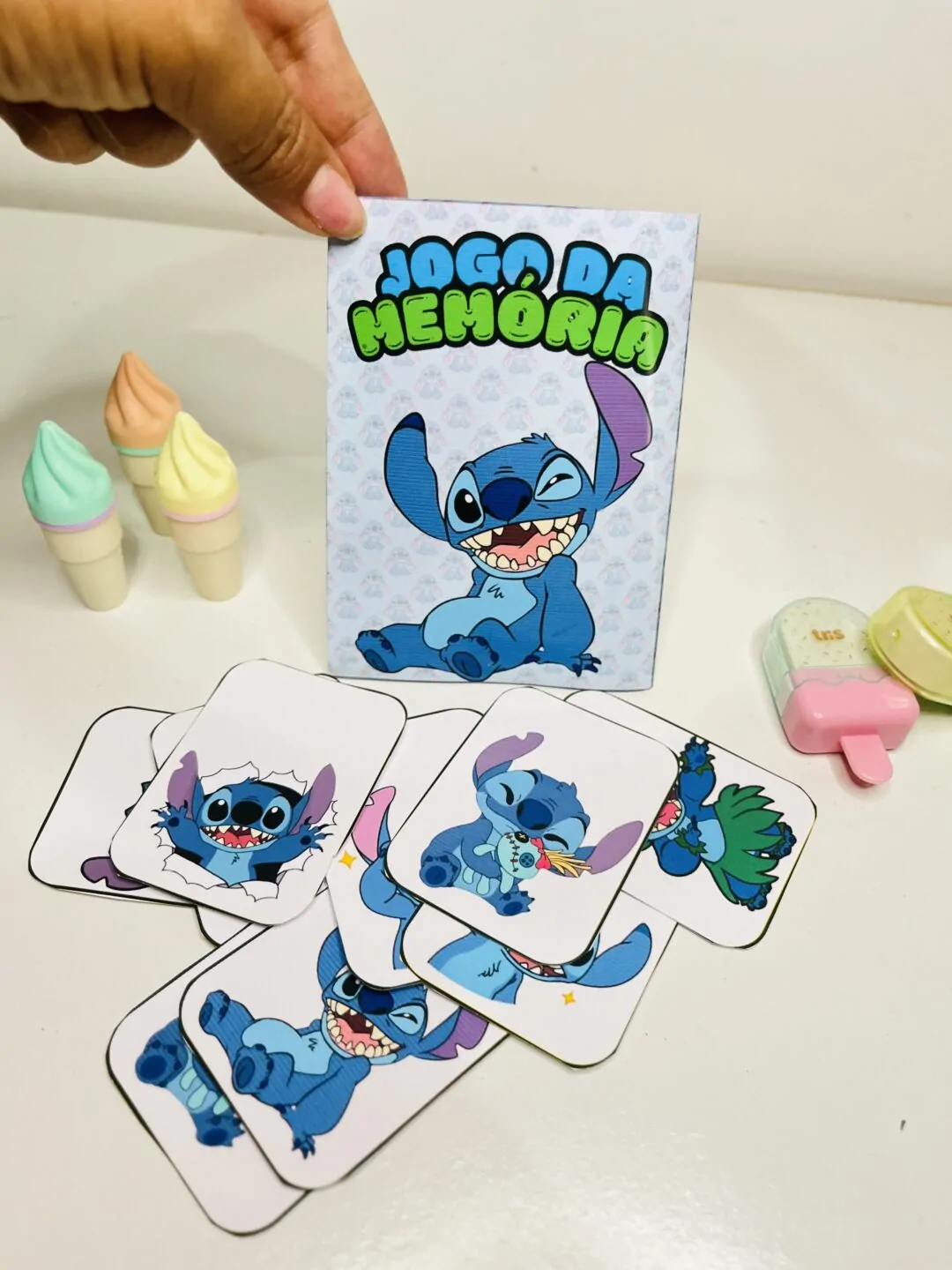 Jogo da Memória Stitch
