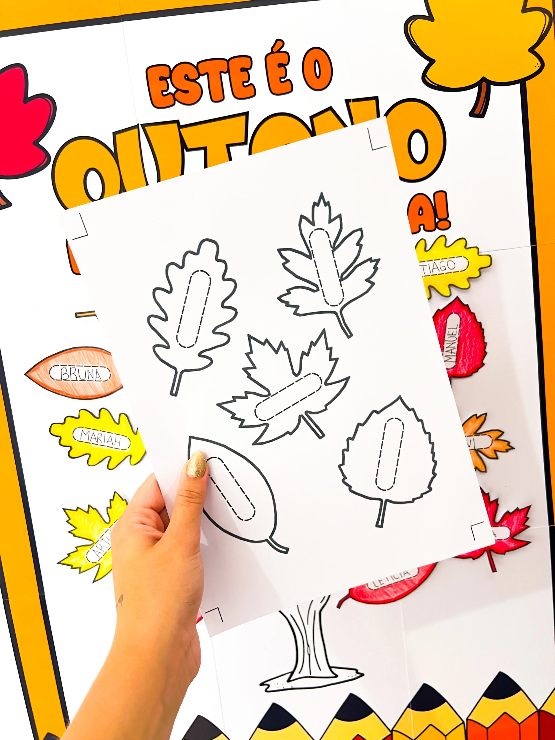 Chegou o Outono! Vamos criar juntos? - Imagem 6