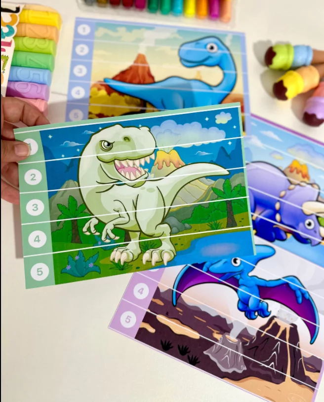 Quebra-Cabeça Dinossauro - Imagem 5
