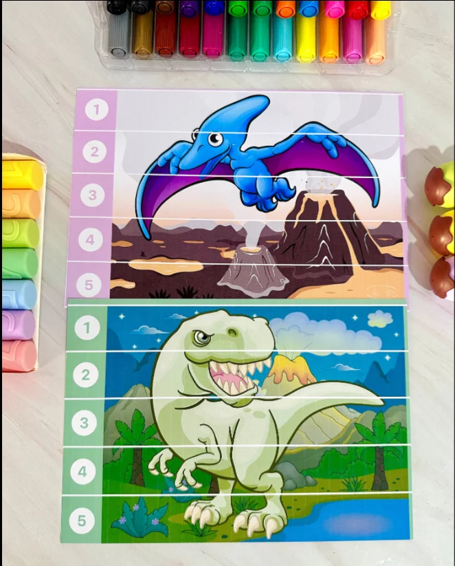 Quebra-Cabeça Dinossauro - Imagem 7