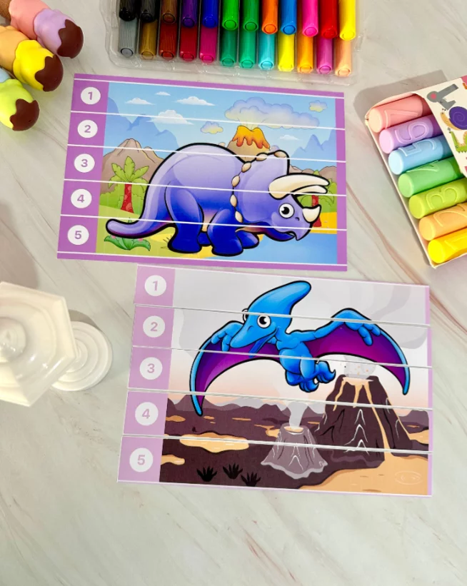 Quebra-Cabeça Dinossauro - Imagem 8