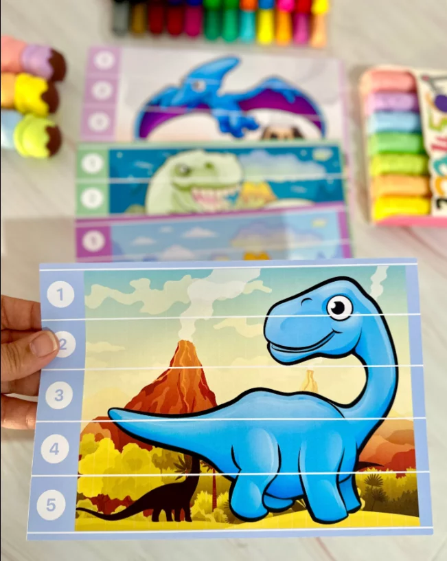 Quebra-Cabeça Dinossauro - Imagem 3
