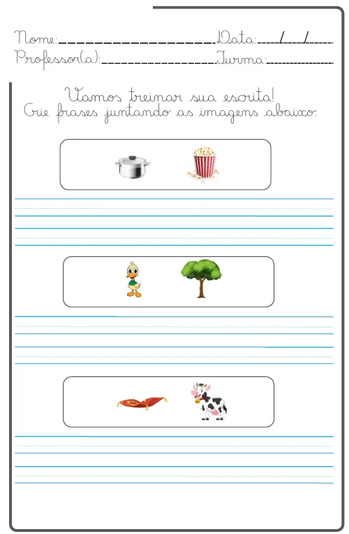 Kit Completo Caligrafia e Coordenação Motora - 1250 Páginas - Imagem 28