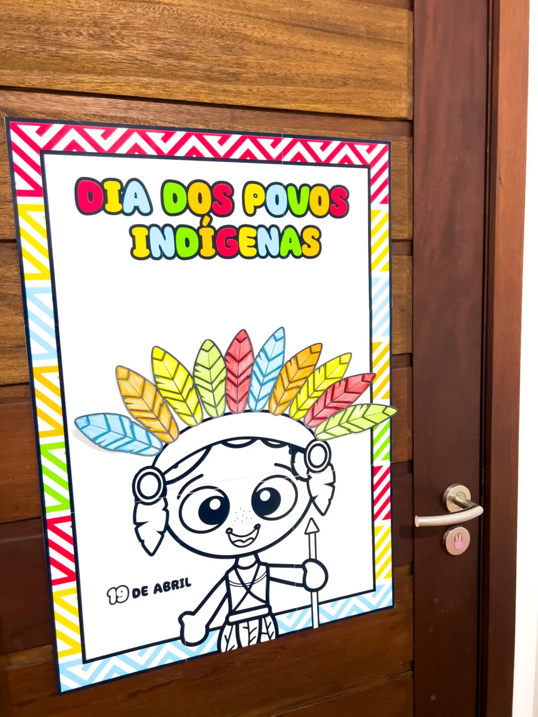 Cartaz Colaborativo - Dia dos Povos Indígenas