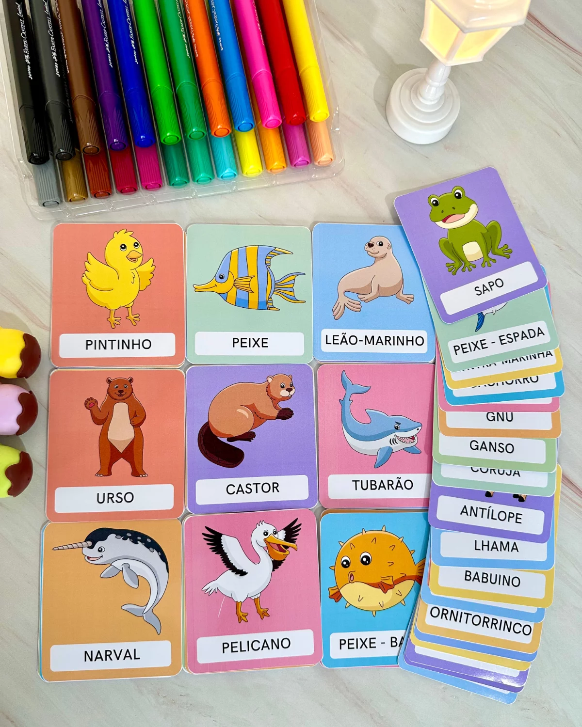 Cards Animais - Educação Especial - Imagem 2