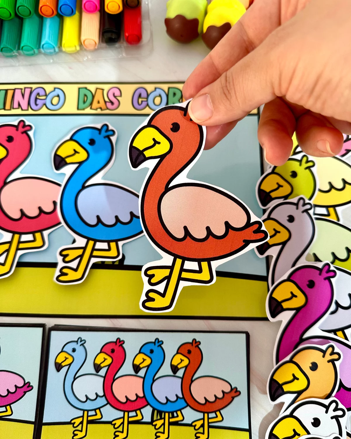 Flamingo das Cores – Um recurso pedagógico encantador - Imagem 11