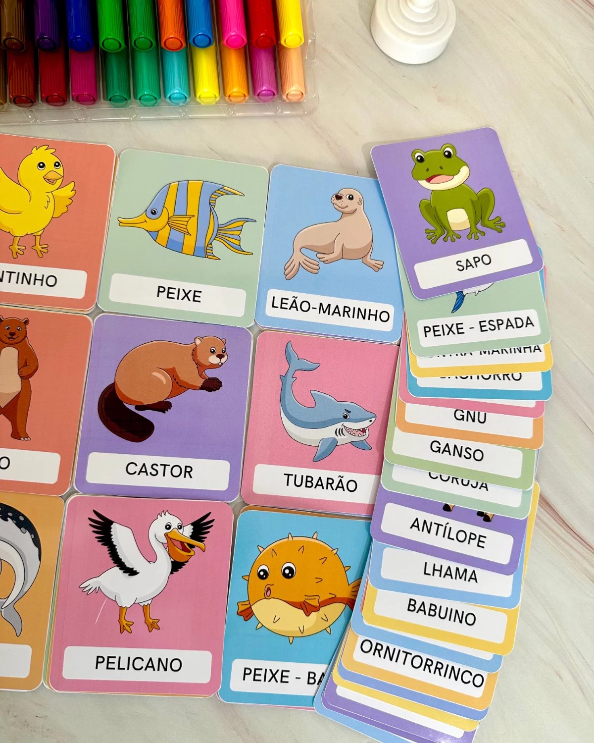 Cards Animais - Educação Especial - Imagem 4