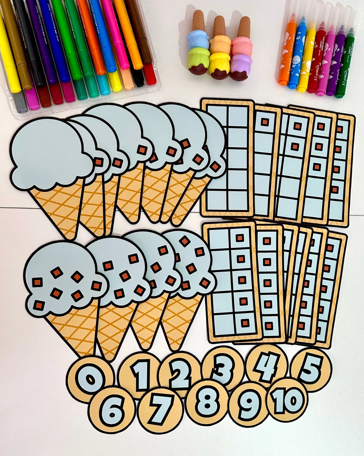 Sorvetinho das Contagens – Um jeito doce, divertido e inclusivo de aprender matemática!