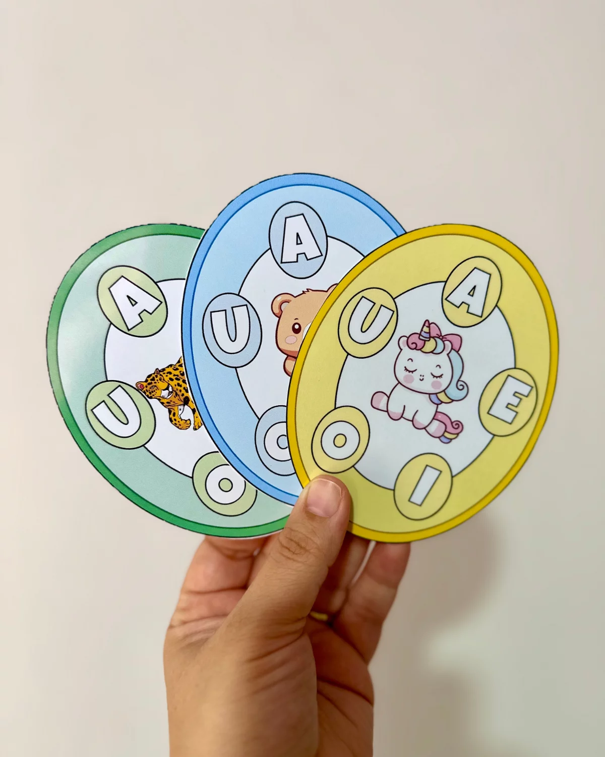 Roda das Vogais – Material Educativo para Educação Especial - Imagem 4