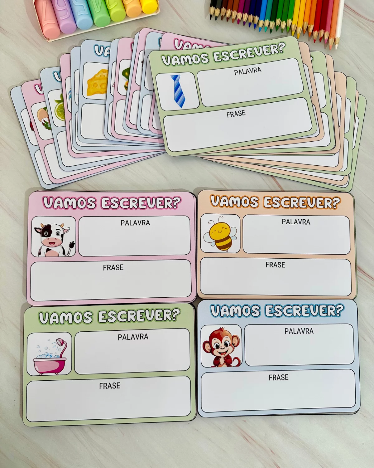 Vamos Escrever – Atividades de Leitura e Escrita com Imagens - Imagem 10