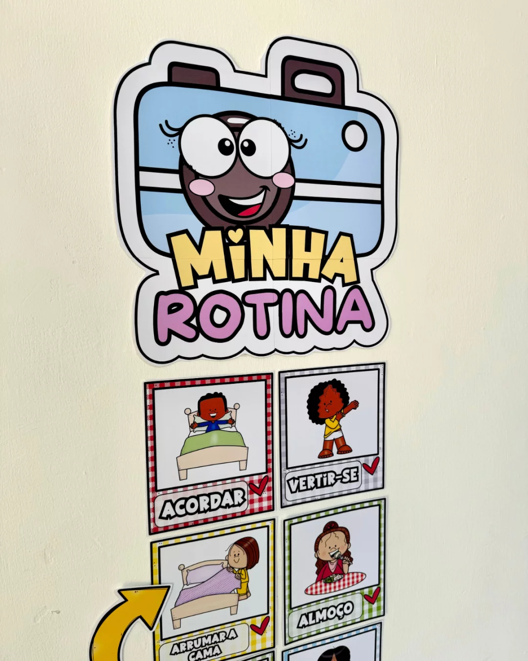 Painel Minha Rotina – Transformando o dia a dia em aprendizado e autonomia!