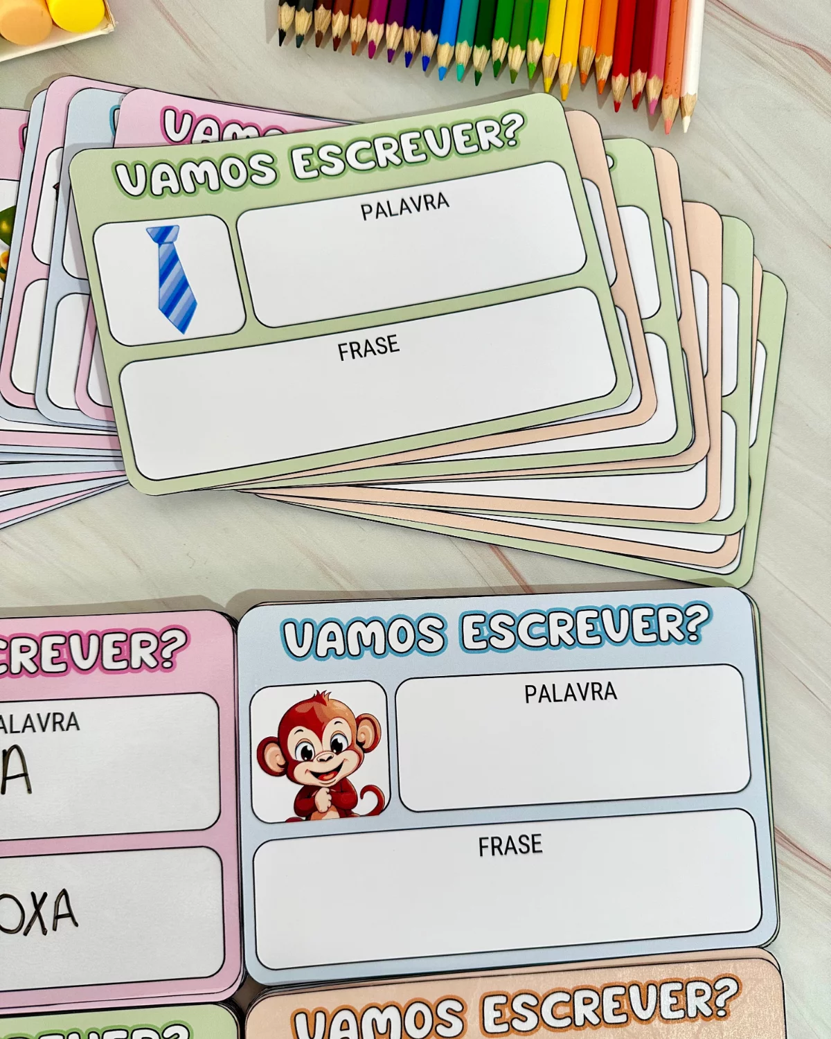 Vamos Escrever – Atividades de Leitura e Escrita com Imagens - Imagem 2