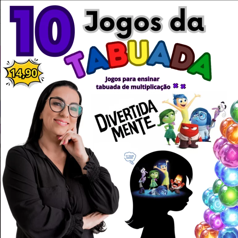 10 Jogos da Tabuada de Multiplicação Divertida Mente - Emoções