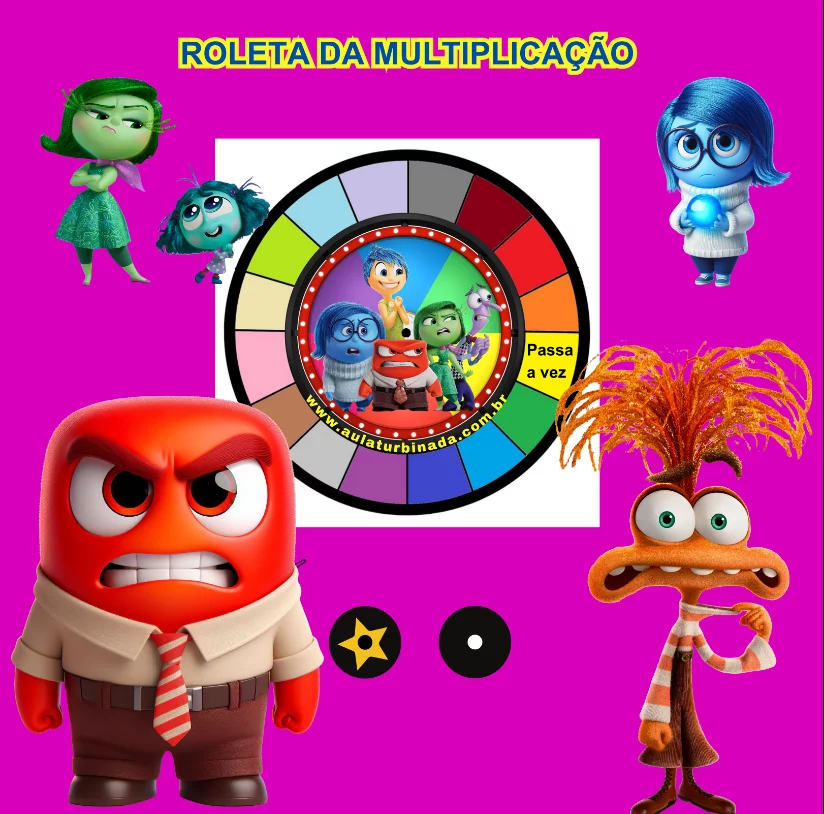 10 Jogos da Tabuada de Multiplicação Divertida Mente - Emoções - Imagem 5