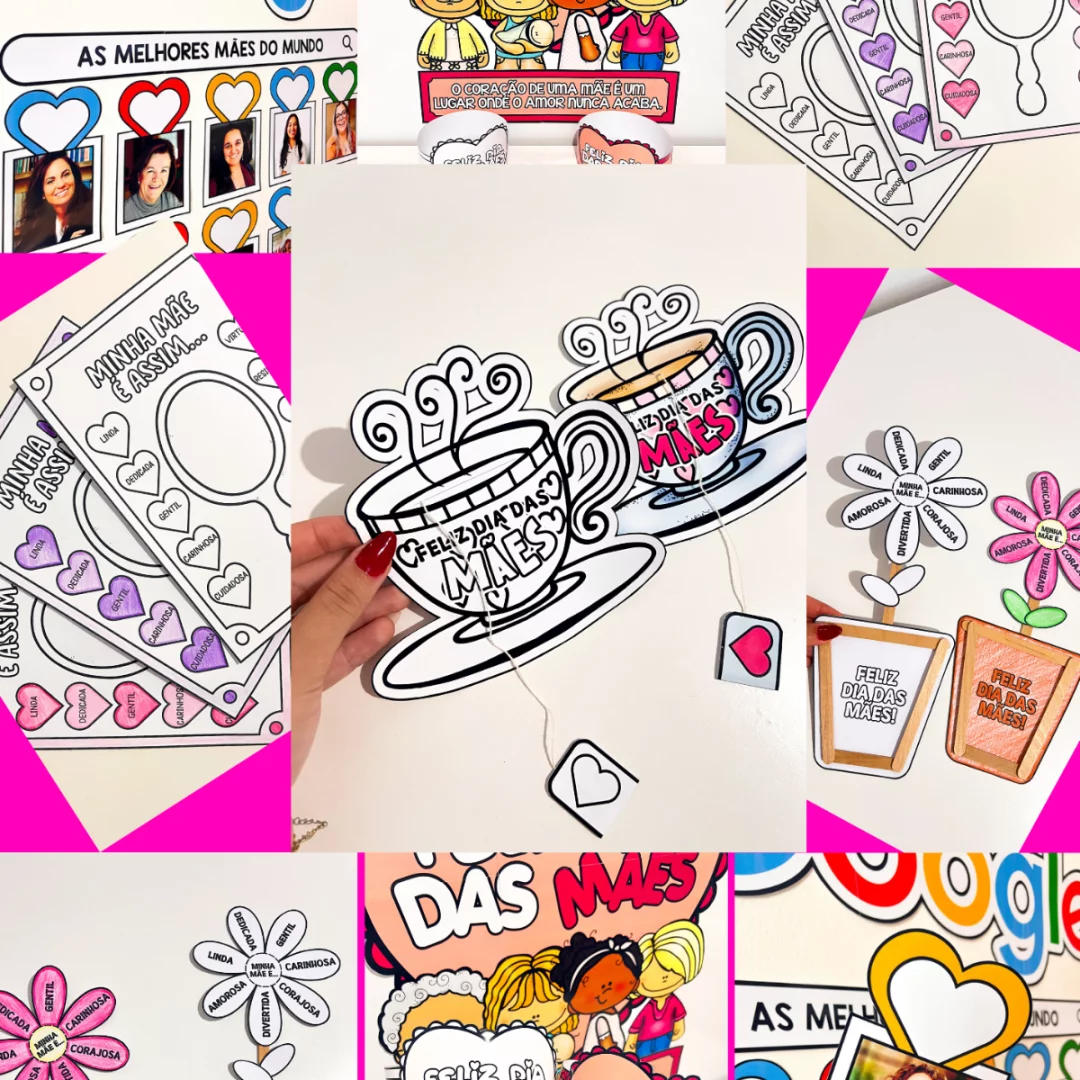 SUPER COMBO DIA DAS MÃES – 5 MATERIAIS INCRÍVEIS!
