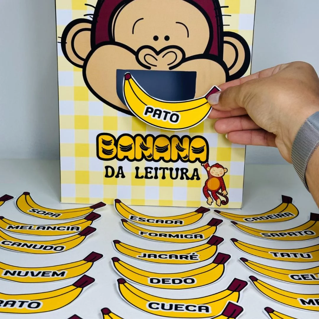Banana da Leitura: Um Jeito Divertido de Ler e Aprender!