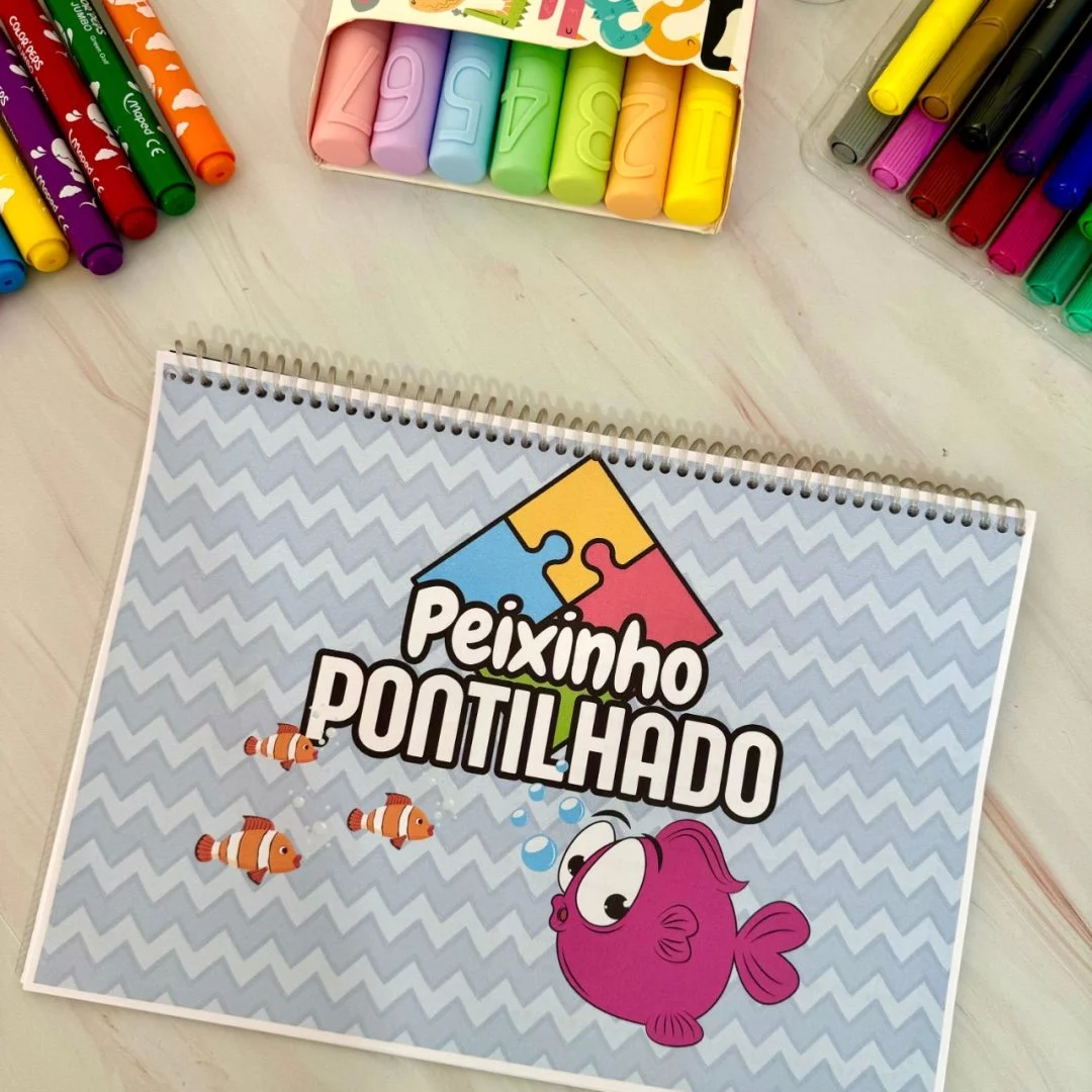 Peixinho Pontilhado — Desenvolva a coordenação motora fina com diversão e aprendizado!