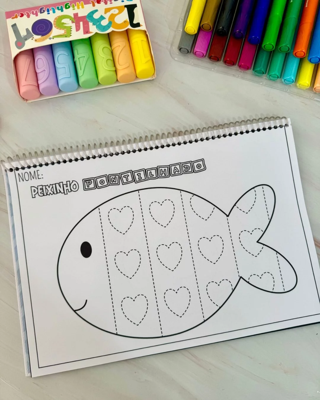 Peixinho Pontilhado — Desenvolva a coordenação motora fina com diversão e aprendizado! - Imagem 4