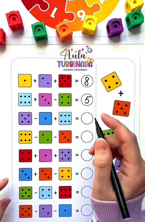 Raciocínio Lógico - Cubos, Pontos e Números - Imagem 3