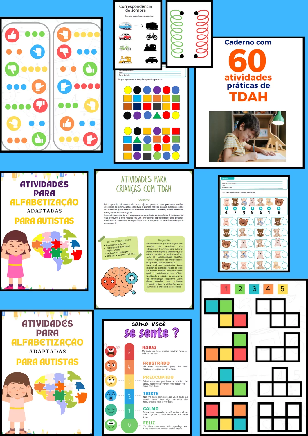 Combo - Atividades Cognitivas - Imagem 2