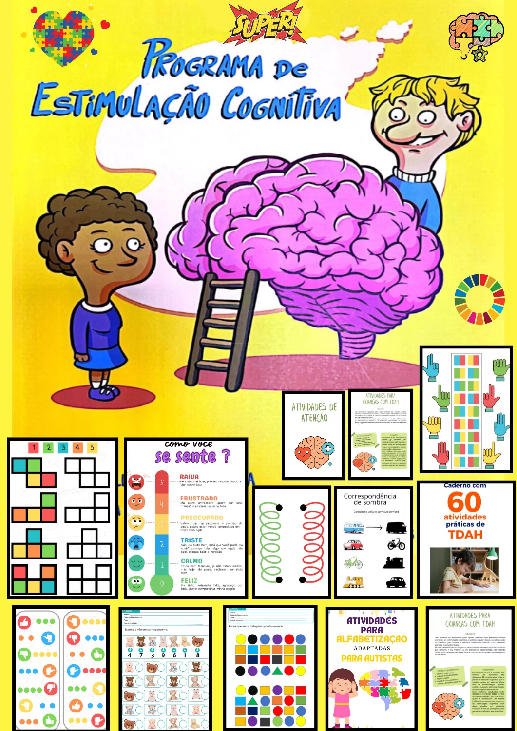 Combo - Atividades Cognitivas