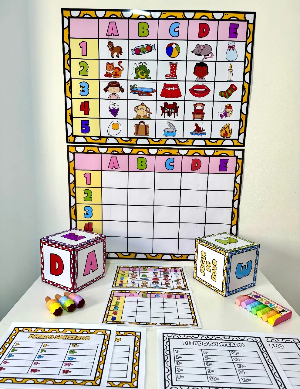 Kit Ditado Sorteado- Sílabas Simples - Imagem 3