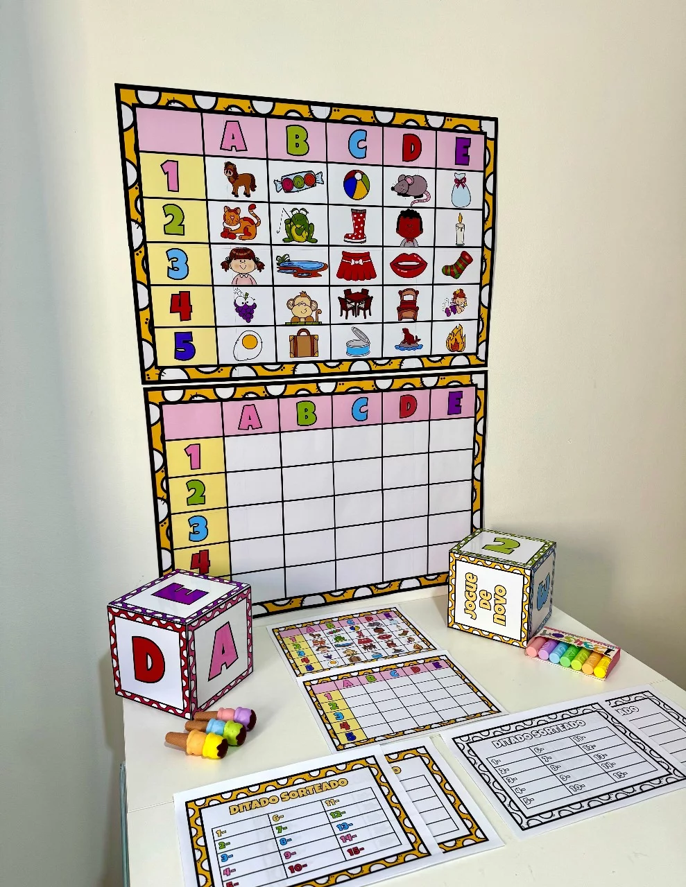 Kit Ditado Sorteado- Sílabas Simples - Imagem 13