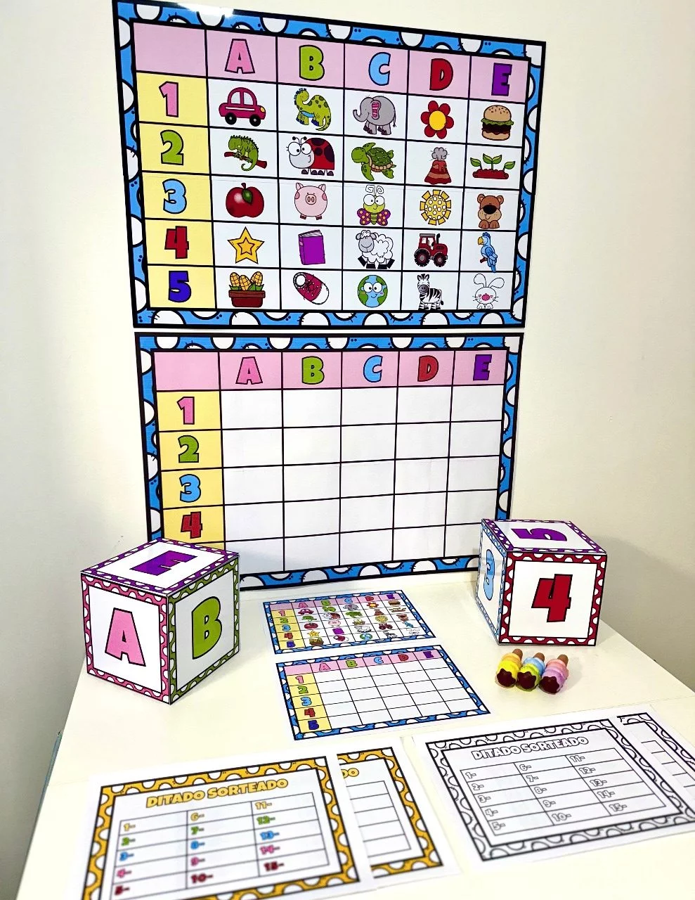 Kit Ditado Sorteado – Sílabas Complexas