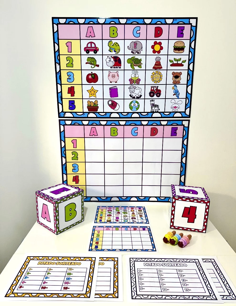 Kit Ditado Sorteado – Sílabas Complexas - Imagem 5