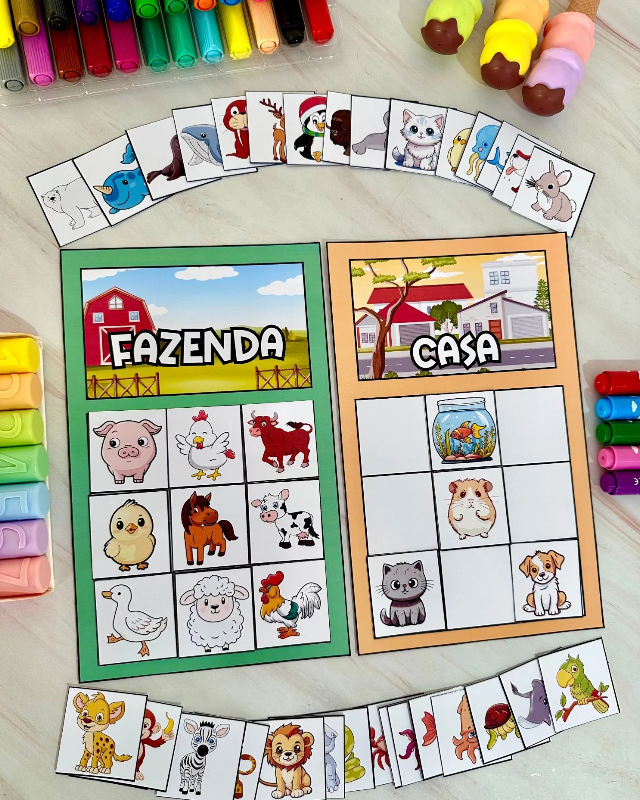 Casinhas dos Animais – Recurso Educacional - Imagem 5