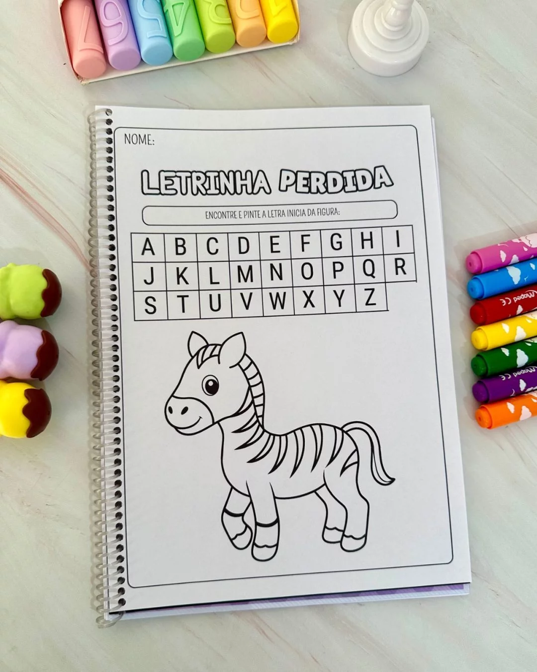 Letrinha Perdida – Caça-Letras Lúdico para Educação Especial - Imagem 7
