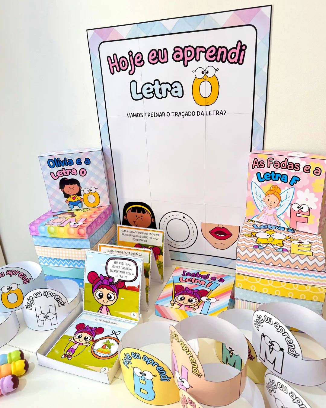 Combo Super Kits - História na Caixa + Cartazes do Alfabeto - Imagem 3