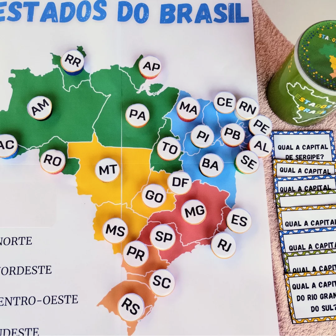 Estados Brasileiros – Aprender Geografia nunca foi tão divertido!