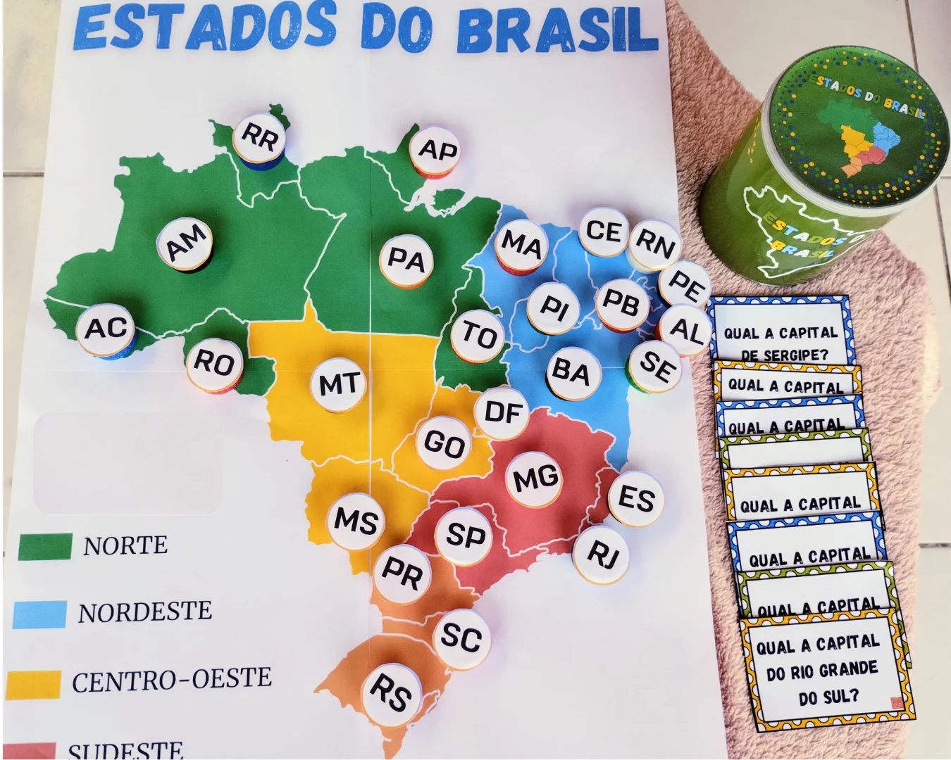 Estados Brasileiros – Aprender Geografia nunca foi tão divertido!