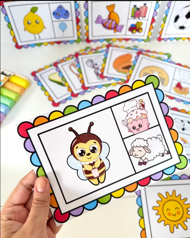 Fichas de Rimas – Aprender brincando com ritmo e som! - Imagem 2
