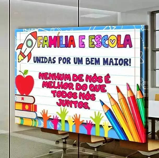 Kit 2 Painéis Família na Escola - Imagem 2