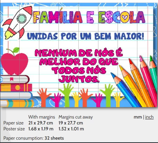 Kit 2 Painéis Família na Escola - Imagem 4