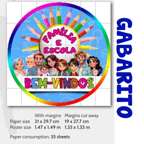 Kit 2 Painéis Família na Escola - Imagem 5