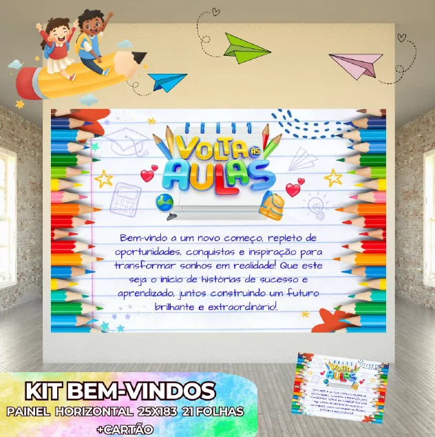 Kit Seja Bem-Vindos Alta Qualidade - Imagem 4