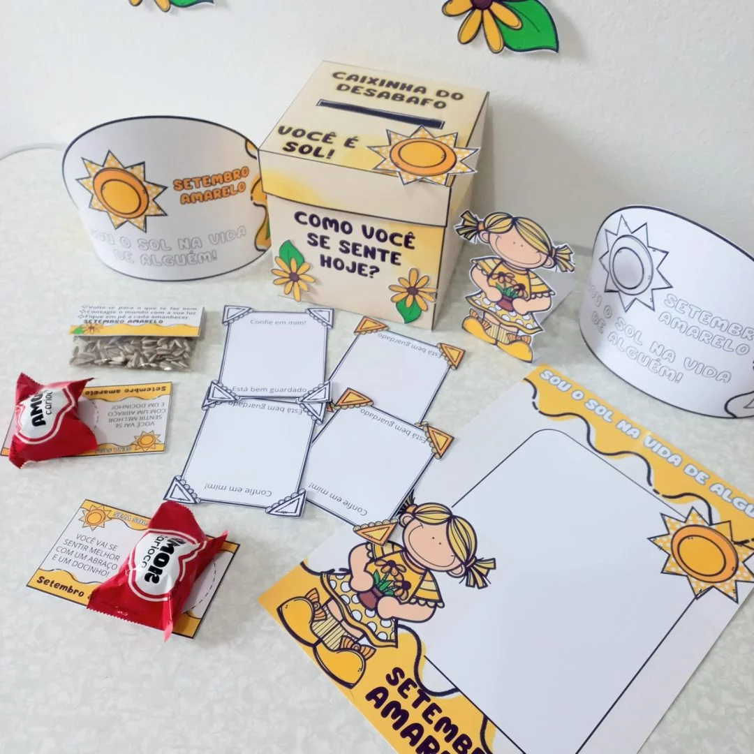 KIT Setembro Amarelo – Valorizando a Vida com Criatividade e Significado - Imagem 12