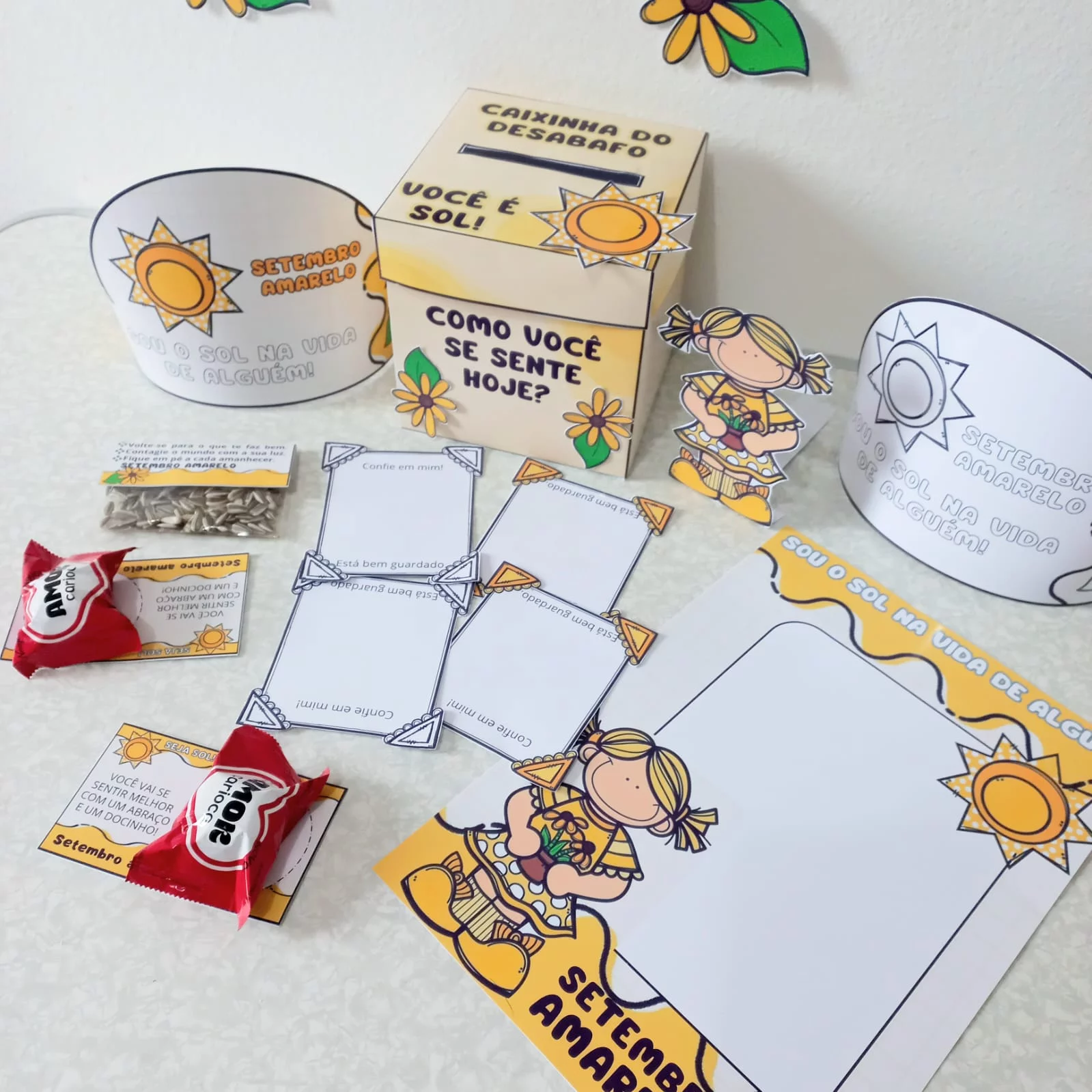 KIT Setembro Amarelo – Valorizando a Vida com Criatividade e Significado - Imagem 12